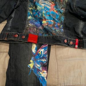 Girls Jean & Jacket set